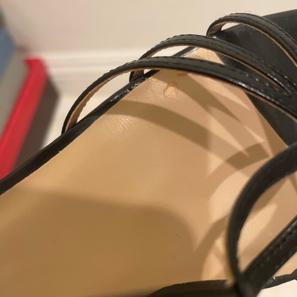 Alfani Black Strappy Heeled Sandals Size 6.5M - Picture 5 of 7